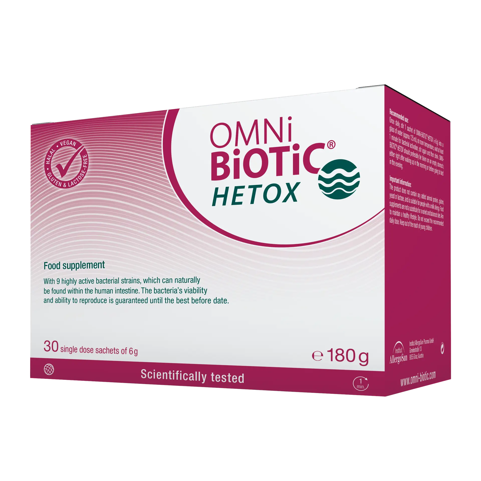 OMNi-BiOTiC® HETOX 180 gr
